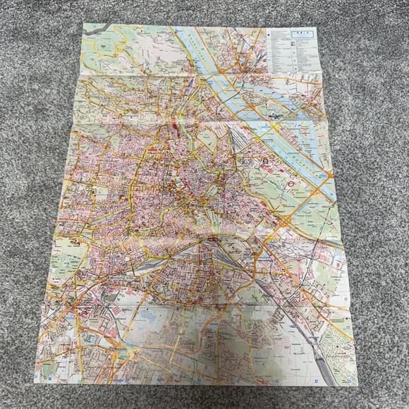 Vintage 90s Austrian Travel Paper Ephemera Postcards Tickets Map Brochure Vienna - Picture 16 of 16